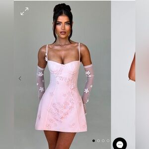 BABYBOO DALARY MINI DRESS - BLUSH